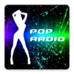 pop radio android application logo